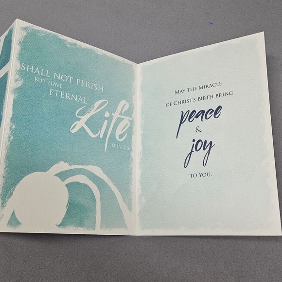 Pack Of 7 Religious Expanding Christmas Cards & Envelopes By Discovery House - Picture 4 of 7